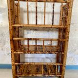 60´s bamboo folding shelf