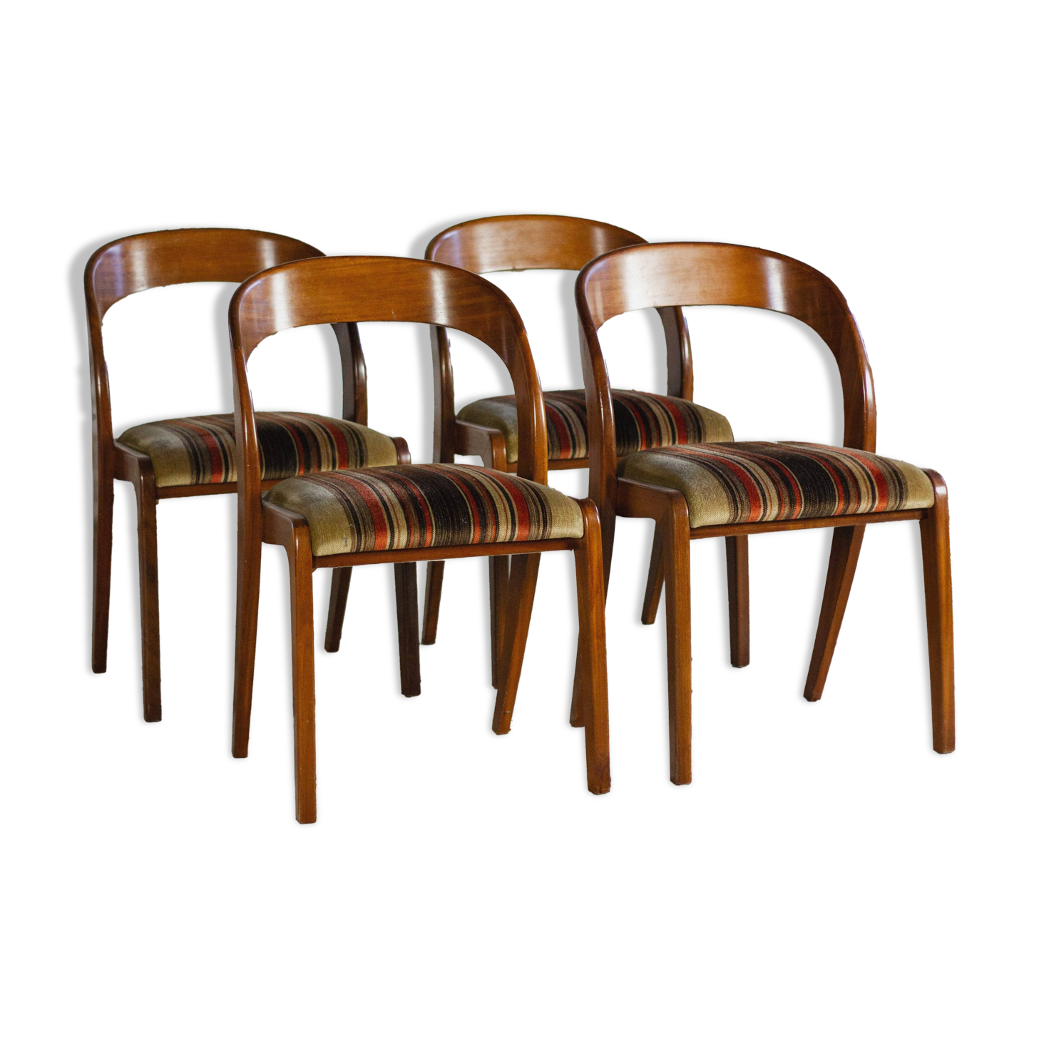 4 Baumann Gondola chairs