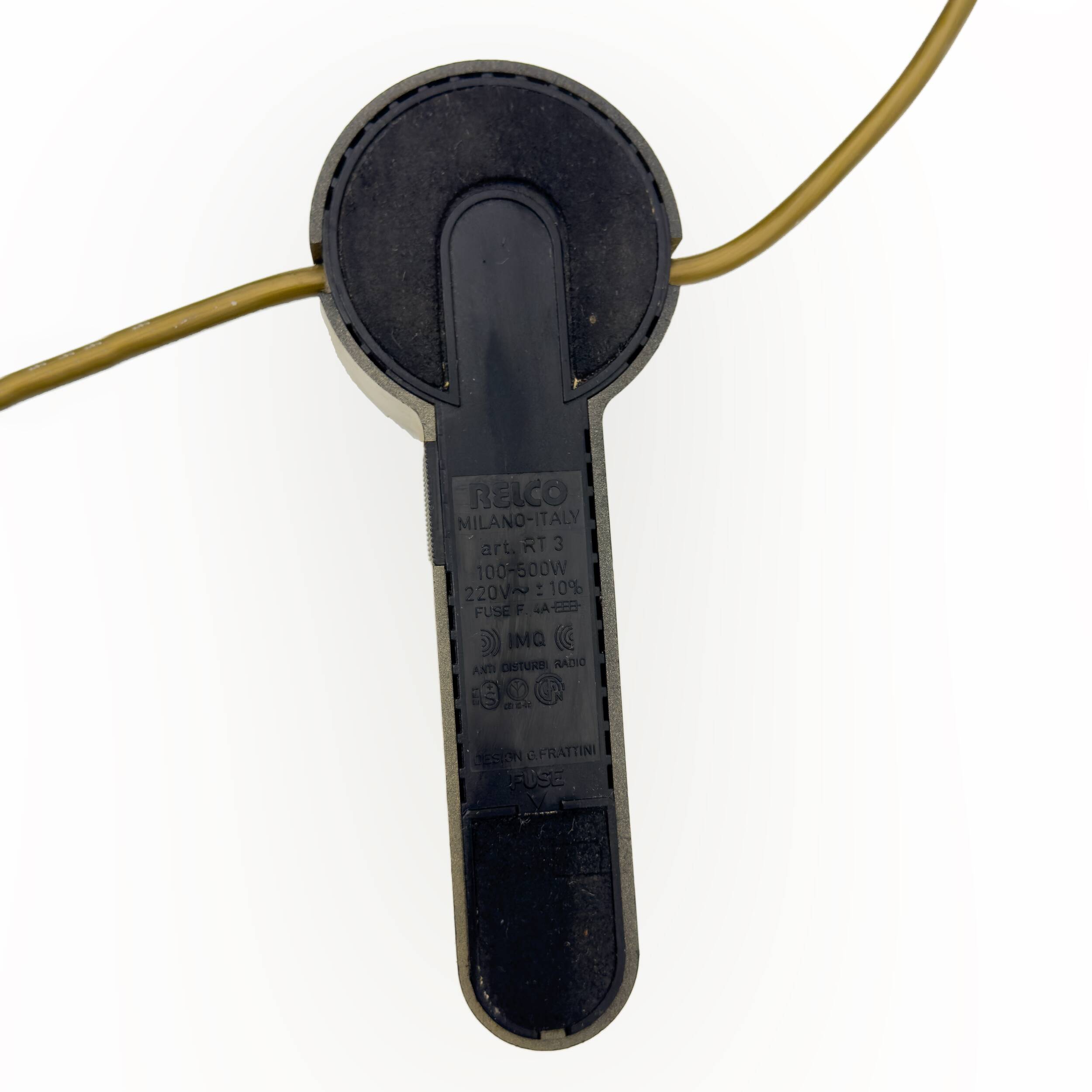 Gianfranco Frattini Art Deco Style Italian Floor Lamp by Relco Milano, 1970