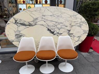 Eero SAARINEN (1910-1961) & KNOLL INTERNATIONAL (publisher): Set of 6 c