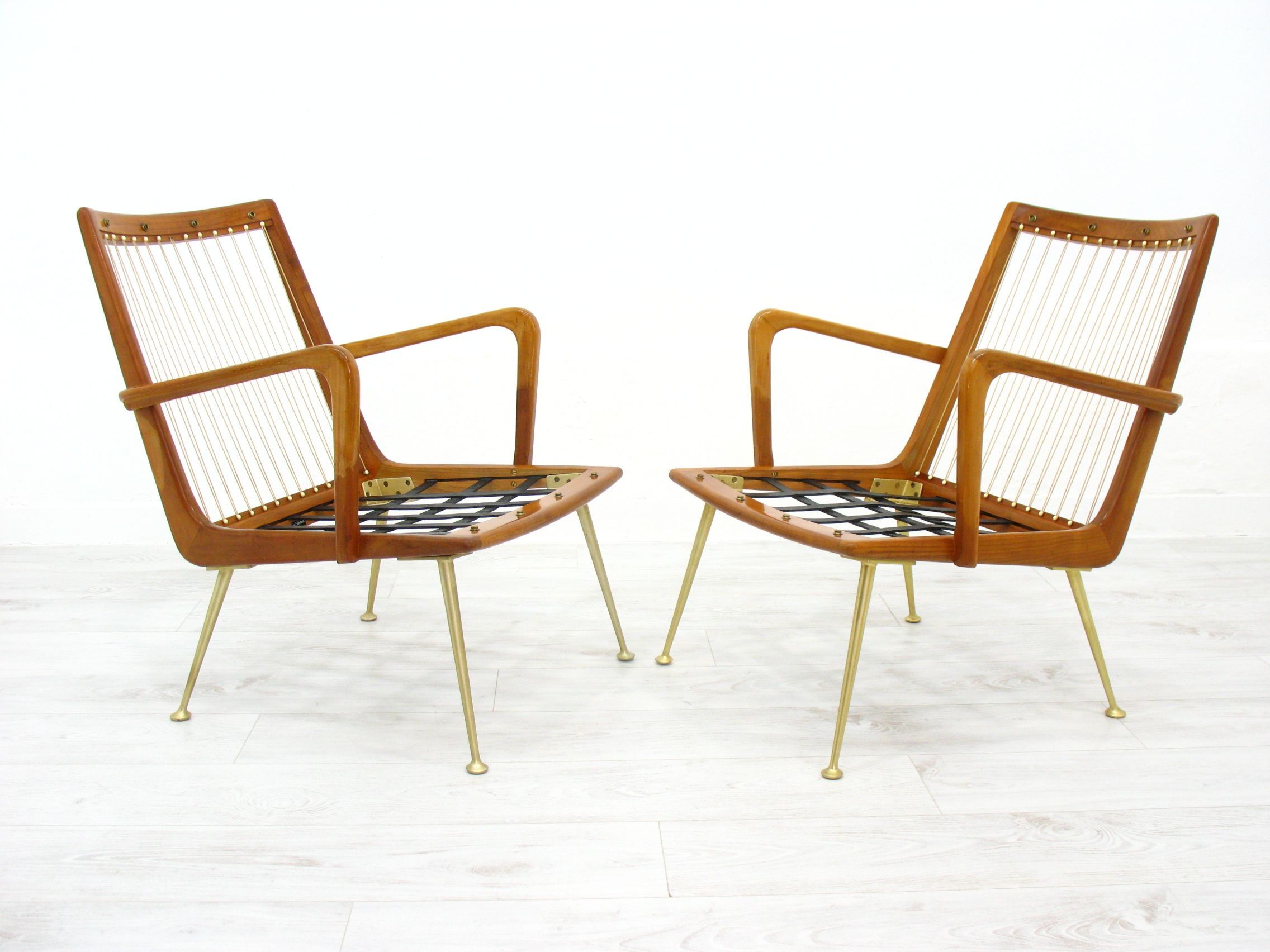 Armchairs by Hans Mitzlaff for Eugen Schmidt, Germany, 1950