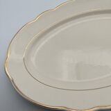 small porcelain dish from Villeroy to Boch, gilded led