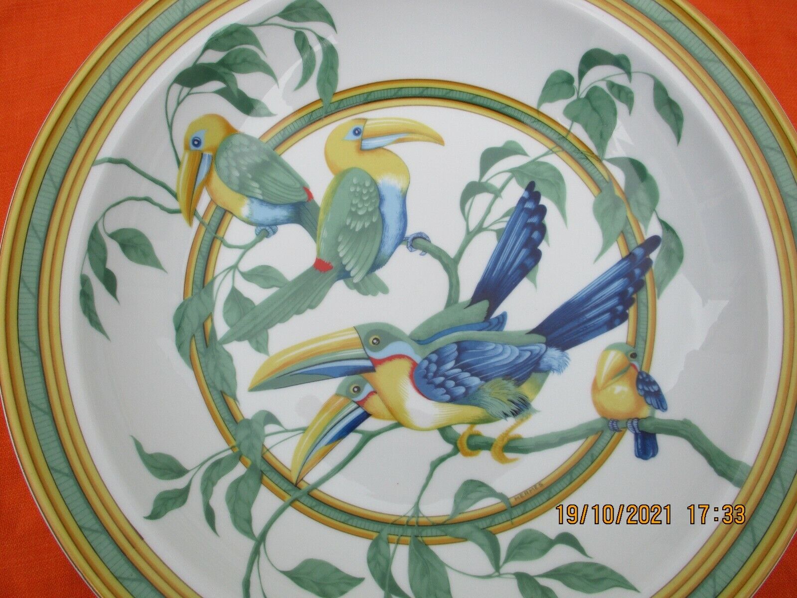 Hermes porcelain dish