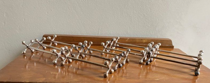 Vintage ball knife holders