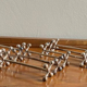 Vintage ball knife holders