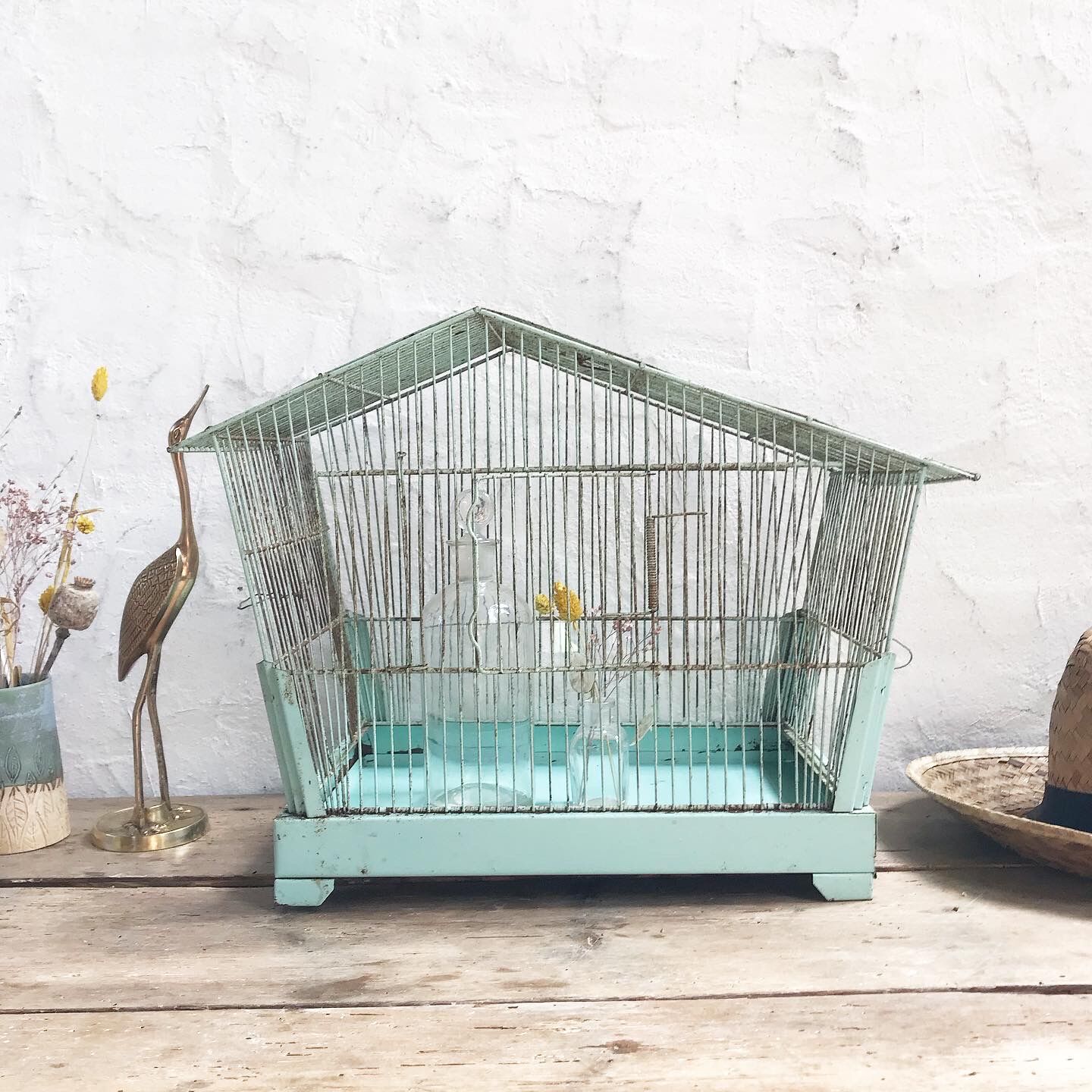 Cage à oiseau ancienne