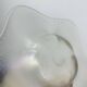 Antique bowl Willem Jacob Rozendaal for  Kristalunie Maastricht Coquille