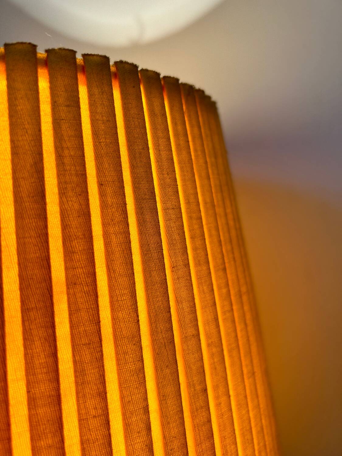 Large sandstone lamp from the 60s