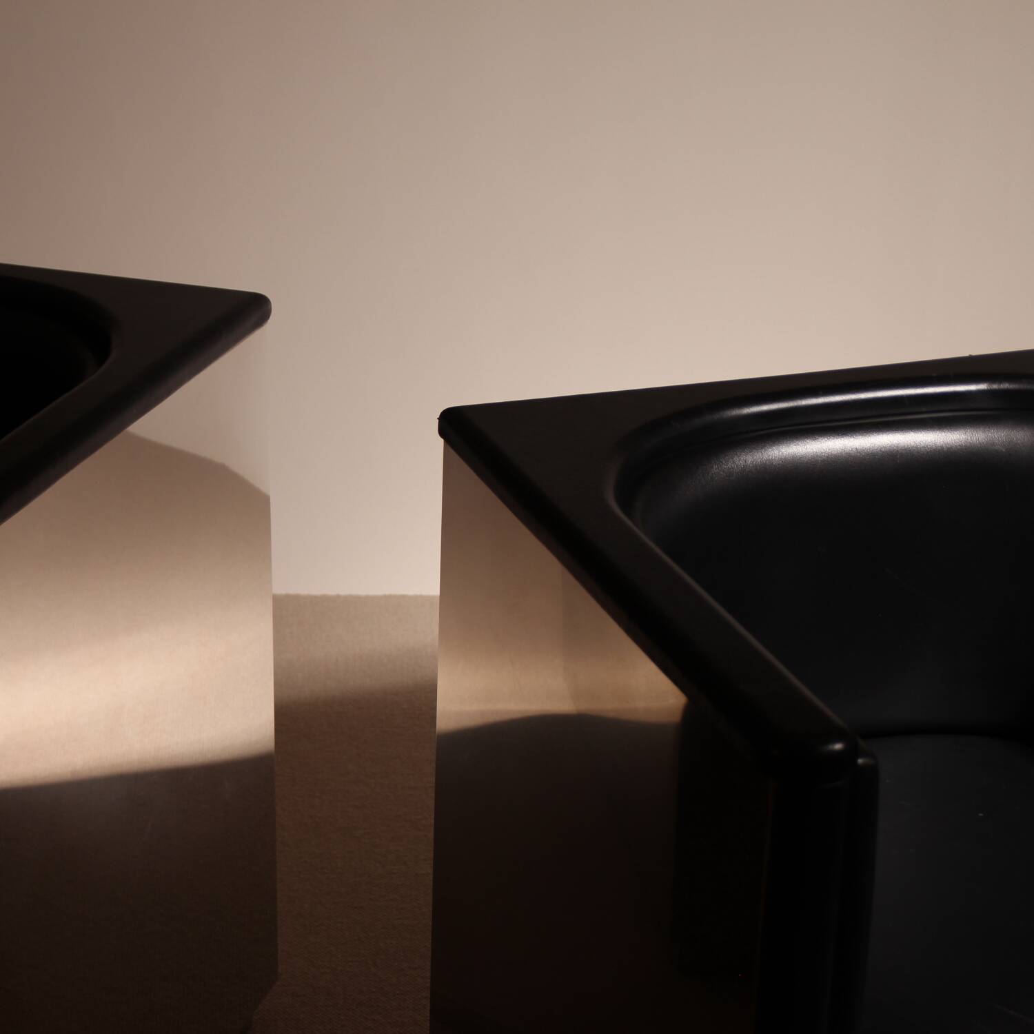 Pair of Inox Armchairs | Germany 1980s