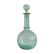 Carafe à liquoreux vintage en verre de couleur verte