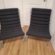 Two French Lounge Chairs from the 1980s