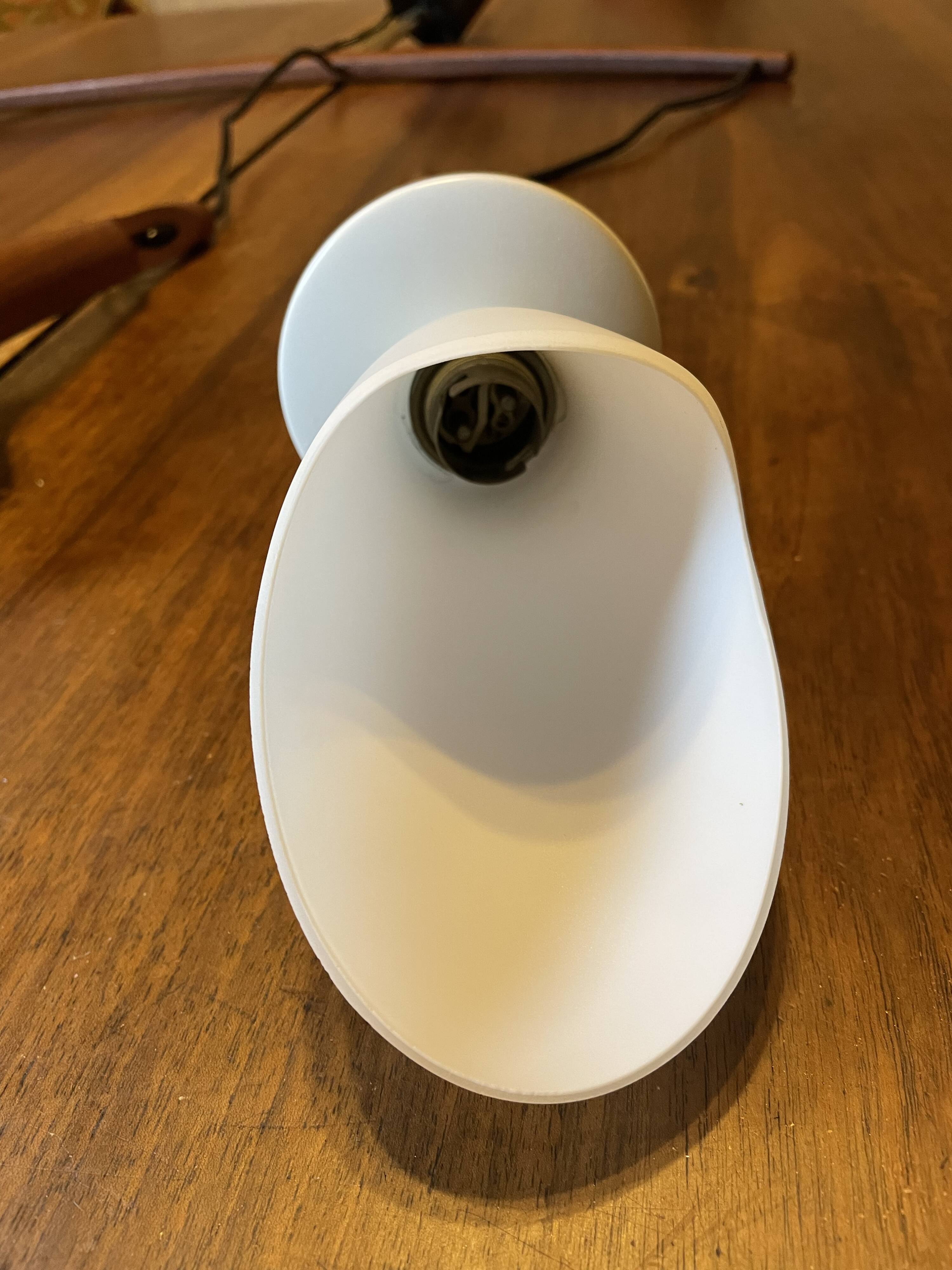 Scandinavian teak pendant light