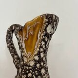 Small fat lava vase