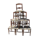 6 chairs in Cherry, 19th