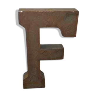 Industrial letter "f"