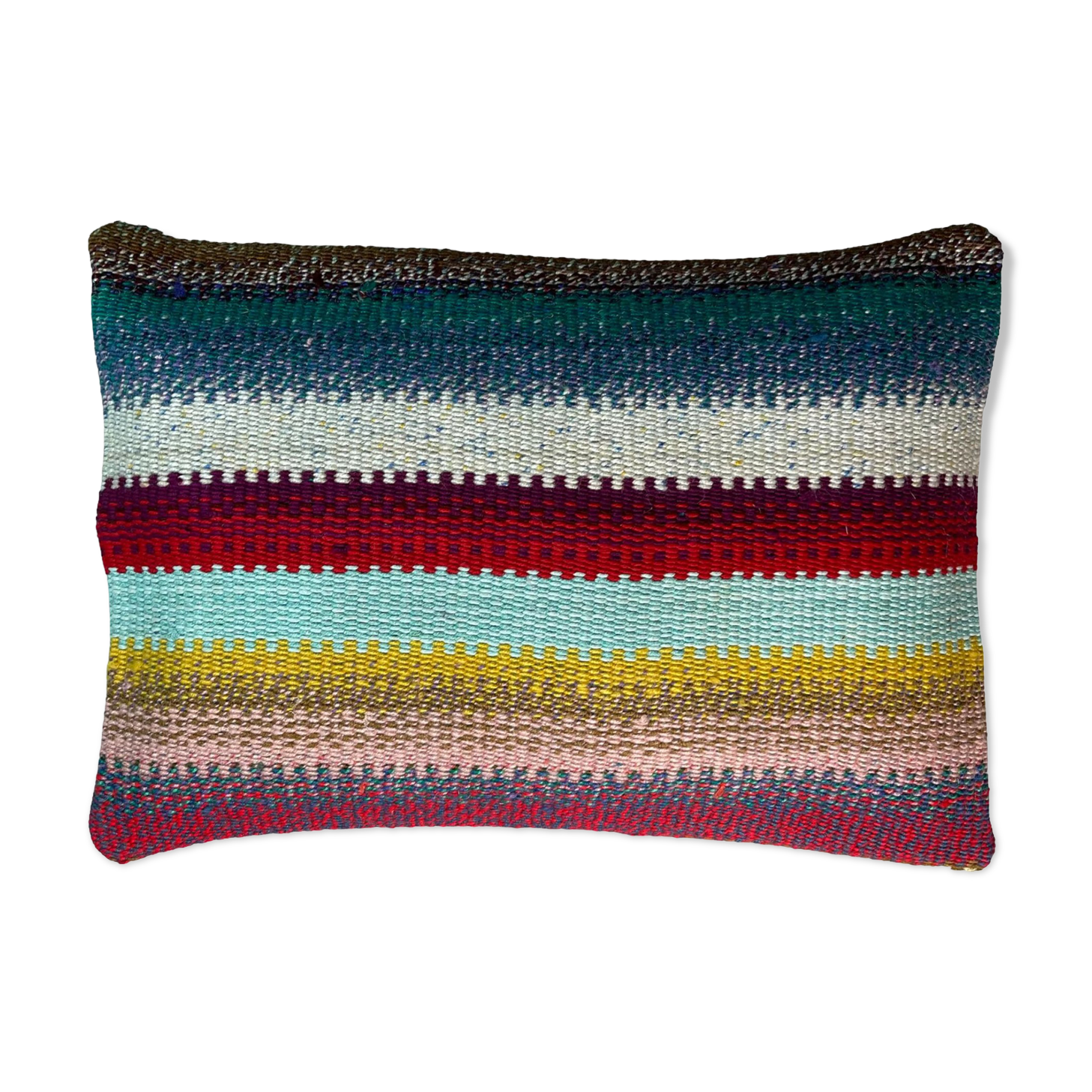 Vintage turkish handmade cushion cover , 30 x 50 cm