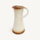 Virebent porcelain diabolo pitcher