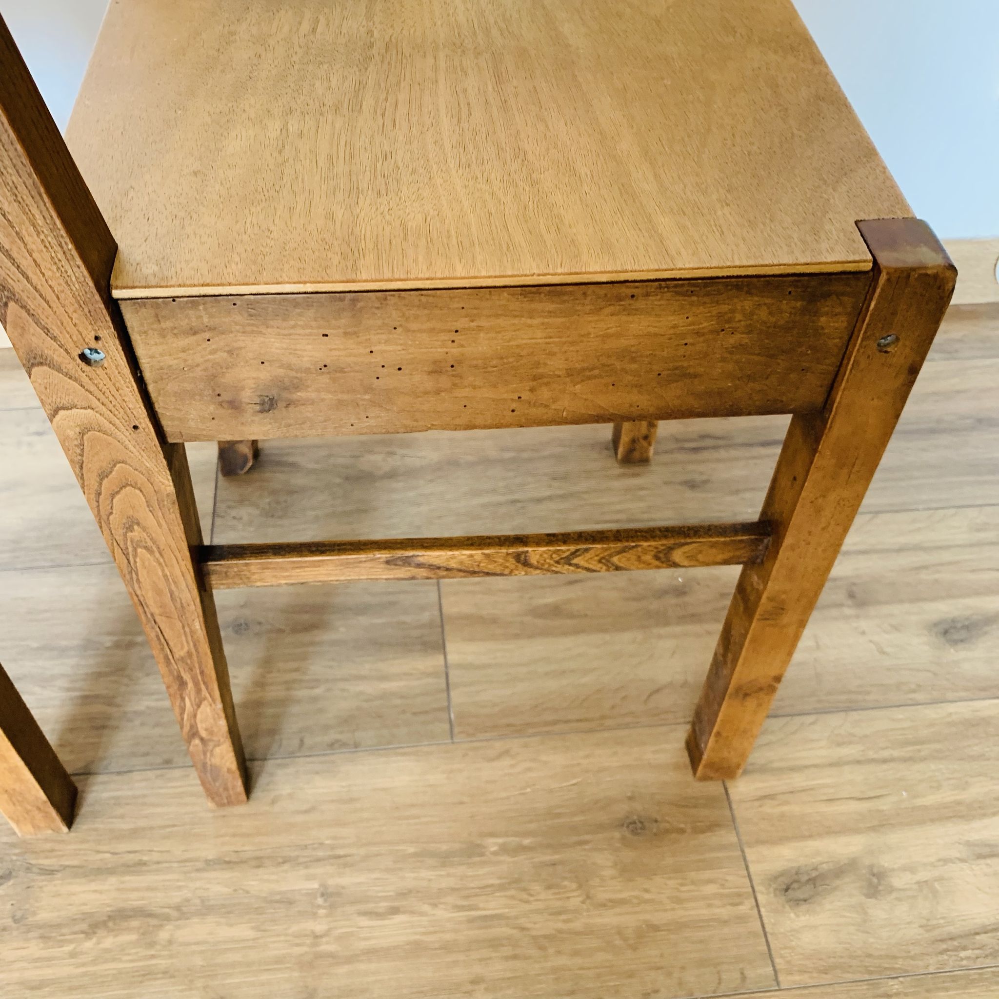 Set of 4 chairs from the 1960s.