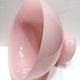 Lampshade in 19th century pink opaline