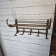 Old curved wooden coat rack