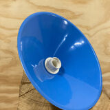 Vintage blue metal pendant light