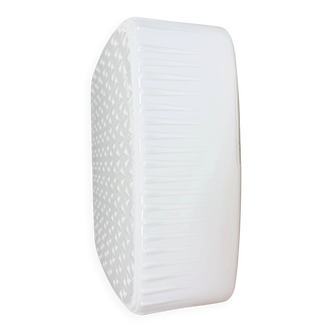 Vintage Wall Or Ceiling Light with Milk Glass, 1970s