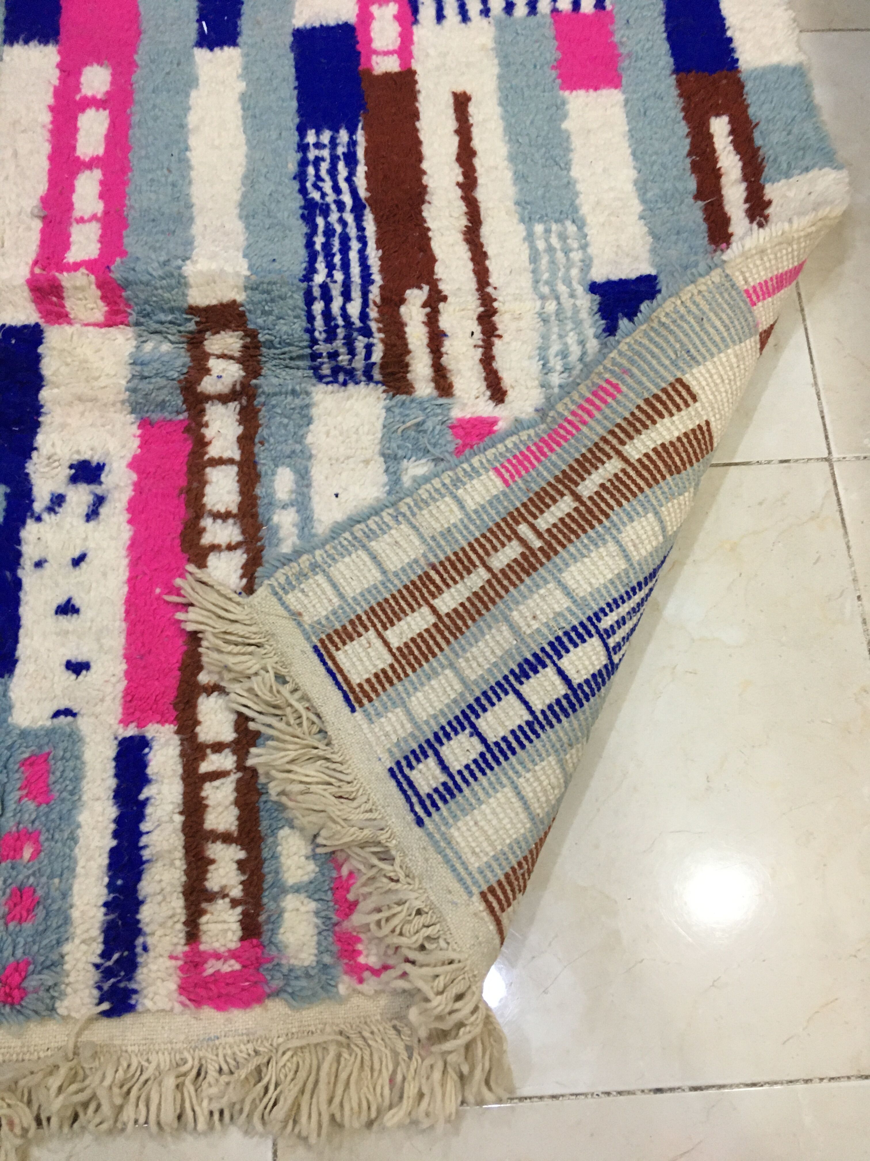 Carpet Beni Ouarain Berber Moroccan 3m09 x 2m08