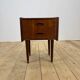 Danish teak bedside table, 1960s