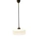 Opaline Glass Light Pendant 1950’s