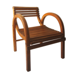 Chaise moderniste en bois