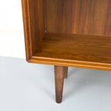 Large Walnut Bookcase by Bertil Fridhagen for Bodafors, 1969