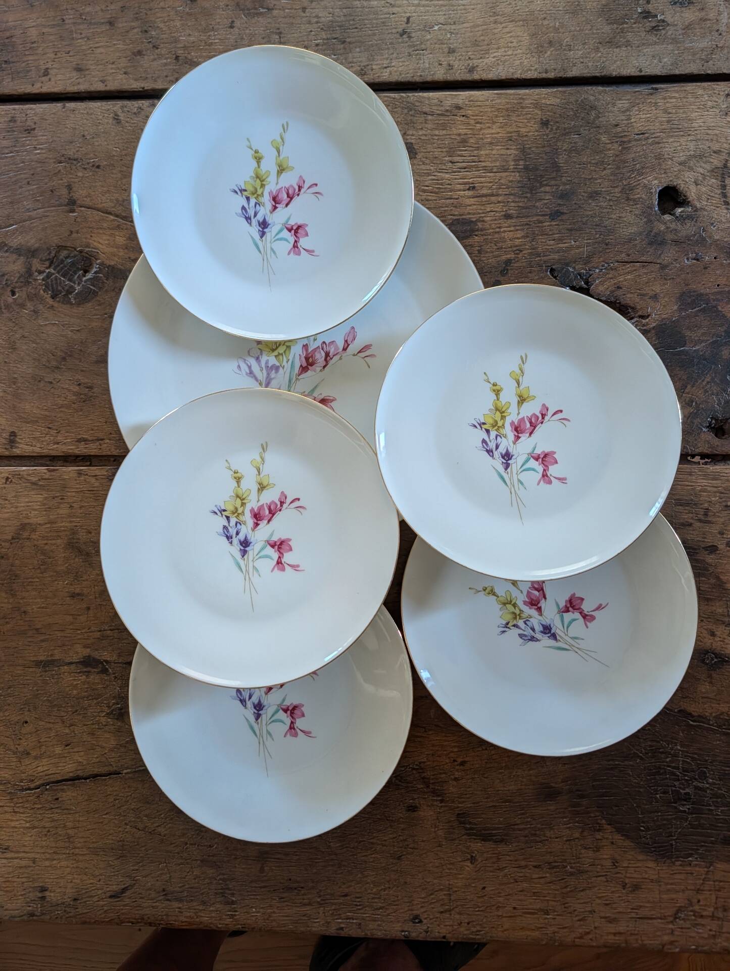 Dessert service Zeh Scherzer 1950s