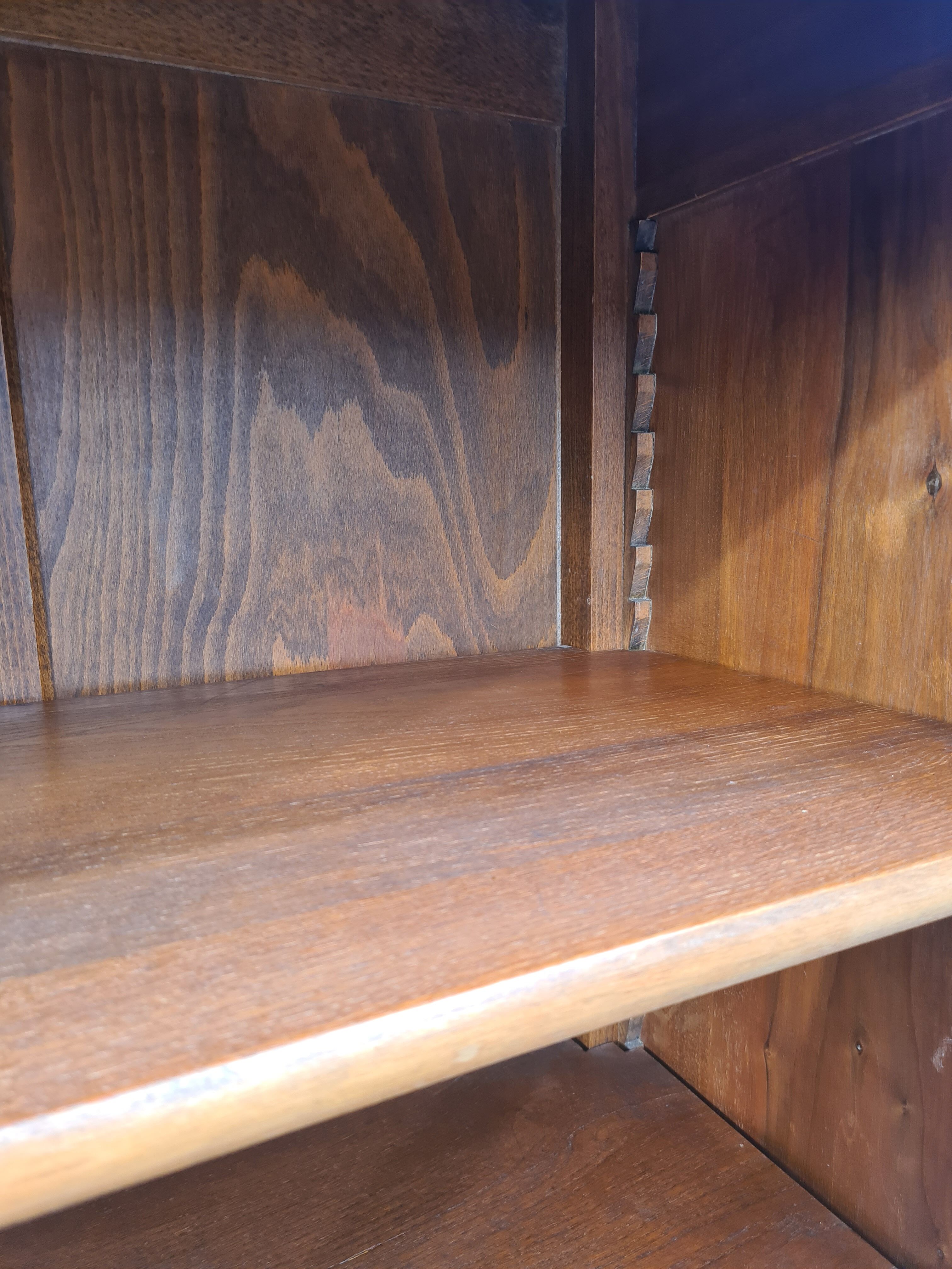 Small library with glass doors Louis XV style XX EME century