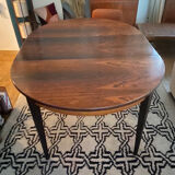 Scandinavian rosewood table from Rio 60s