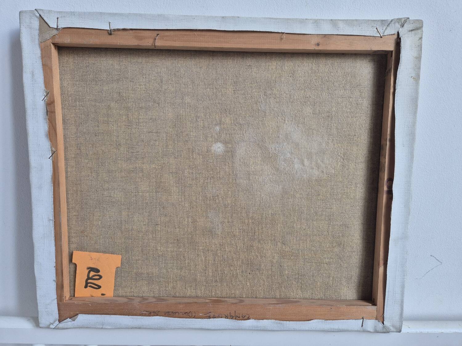 Landscape of Camargue - Oil on canvas