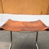 German vintage leather cantilever chairs S33 by Mart Stam for Thonet, set of 8