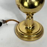 Mid-century Italian brass table lamp from 50s