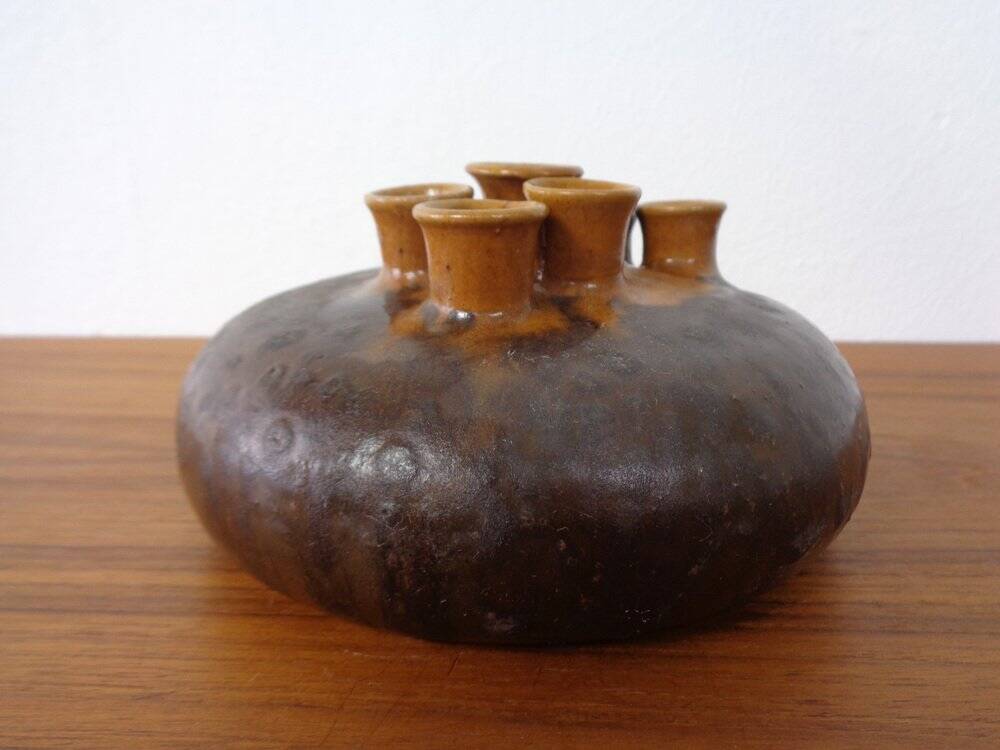 Ceramic Mushroom Vase, 1960s