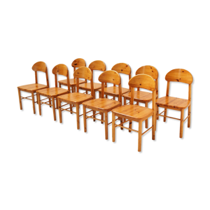 Ensemble de 10 chaises - pin