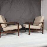 Vintage Armchair by Zenon Bączyk 1960.  Set of 2