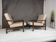 Fauteuil vintage de Zenon Bączyk 1960. Set de 2