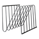 Vintage magazine rack "Z" design François Arnal 1970s