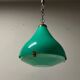 Suspension en acrylique vert vintage Italie, années 60
