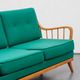 Knoll Antimott sofa, cherry wood, 1950