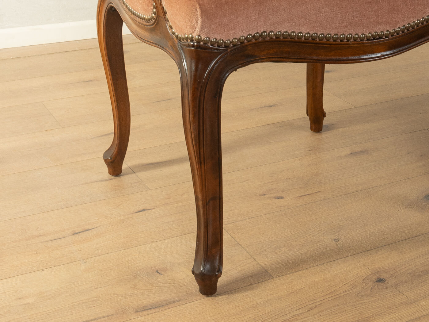 Rococo dining chairs, set of 6, circa 1900, baroque style