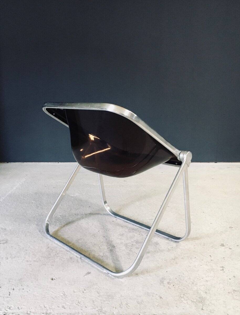 Mid-Century Modern Plona Chair by Giancarlo Piretti for Castelli, Italy, 1970s