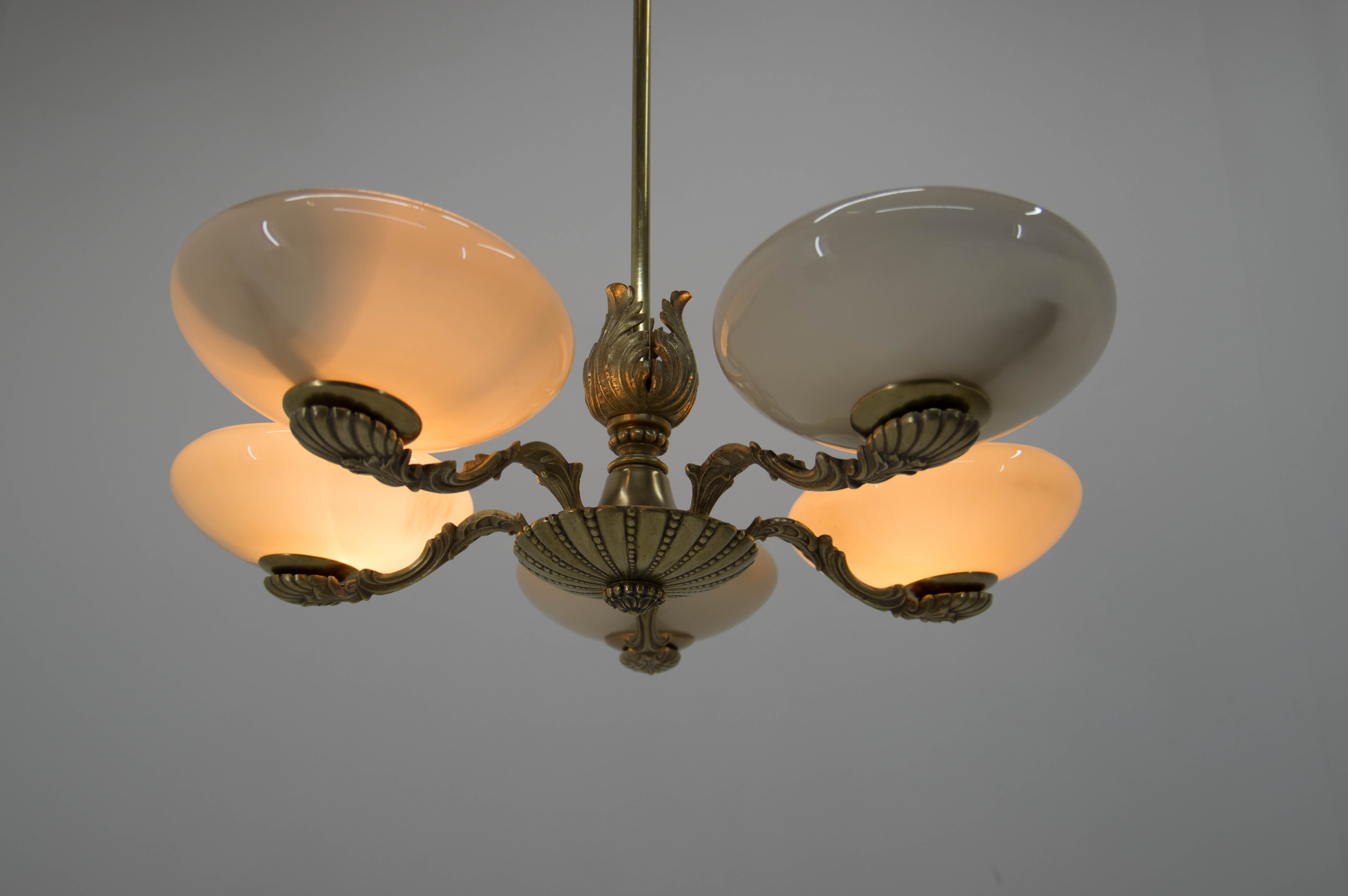 Art Nouveau lustre