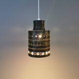 Danish ceramic hanging lamp, designed by Jette Hellerøe, in the 1970s.