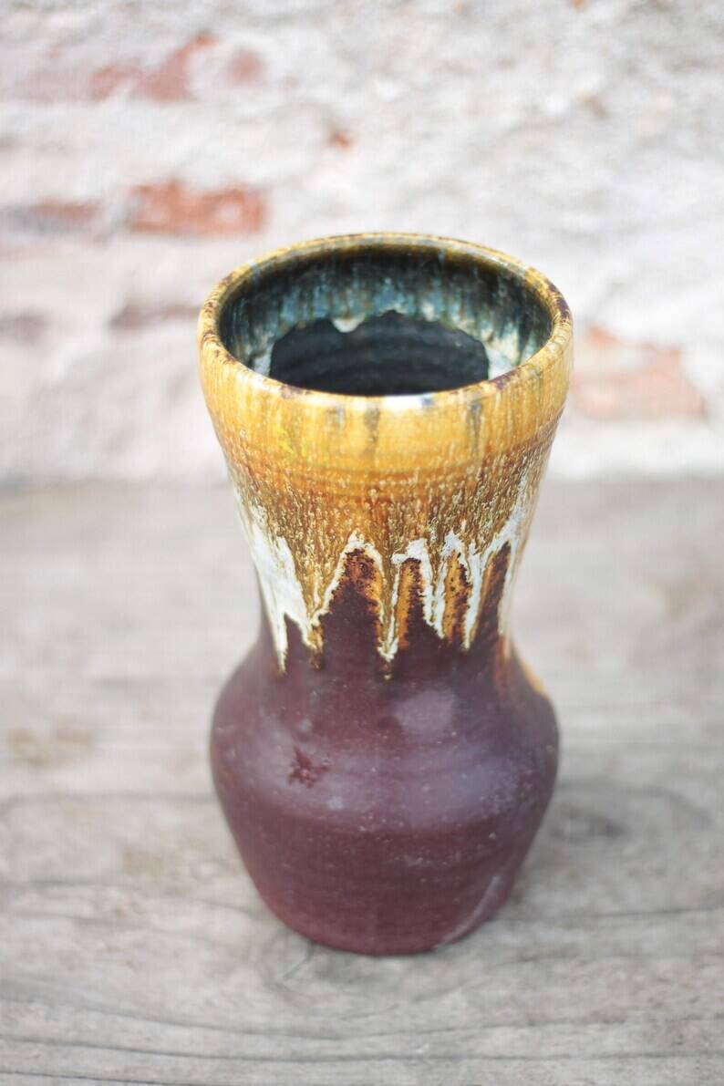 Hubert Guy for Accolay – Important glazed ceramic vase – France, circa 1955