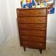 Vintage rag chest of drawers from the 60s